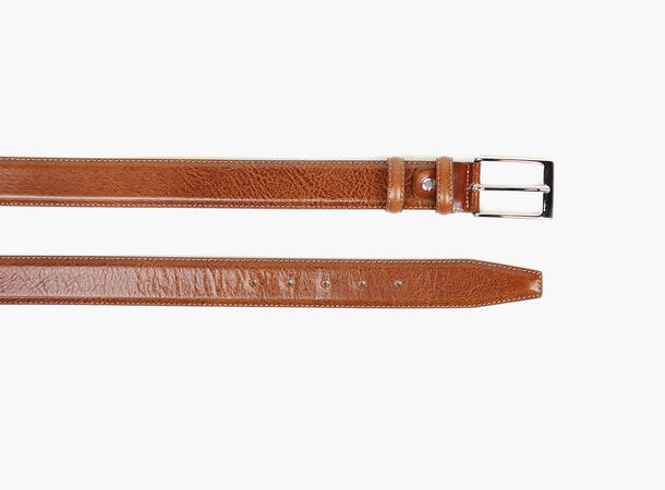 MONTECRISTO Men`s belt 3,5 cm 17 Cognac 95 cm 